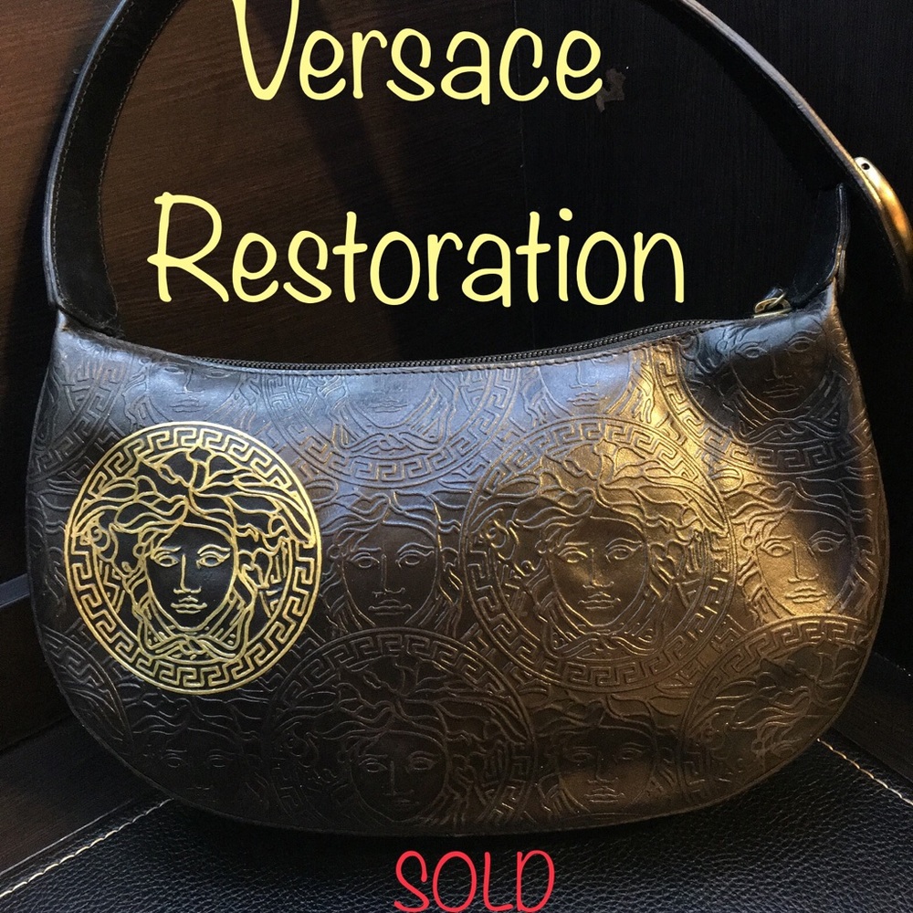 NFS Fully Refurbished Vintage Versace Handbag
